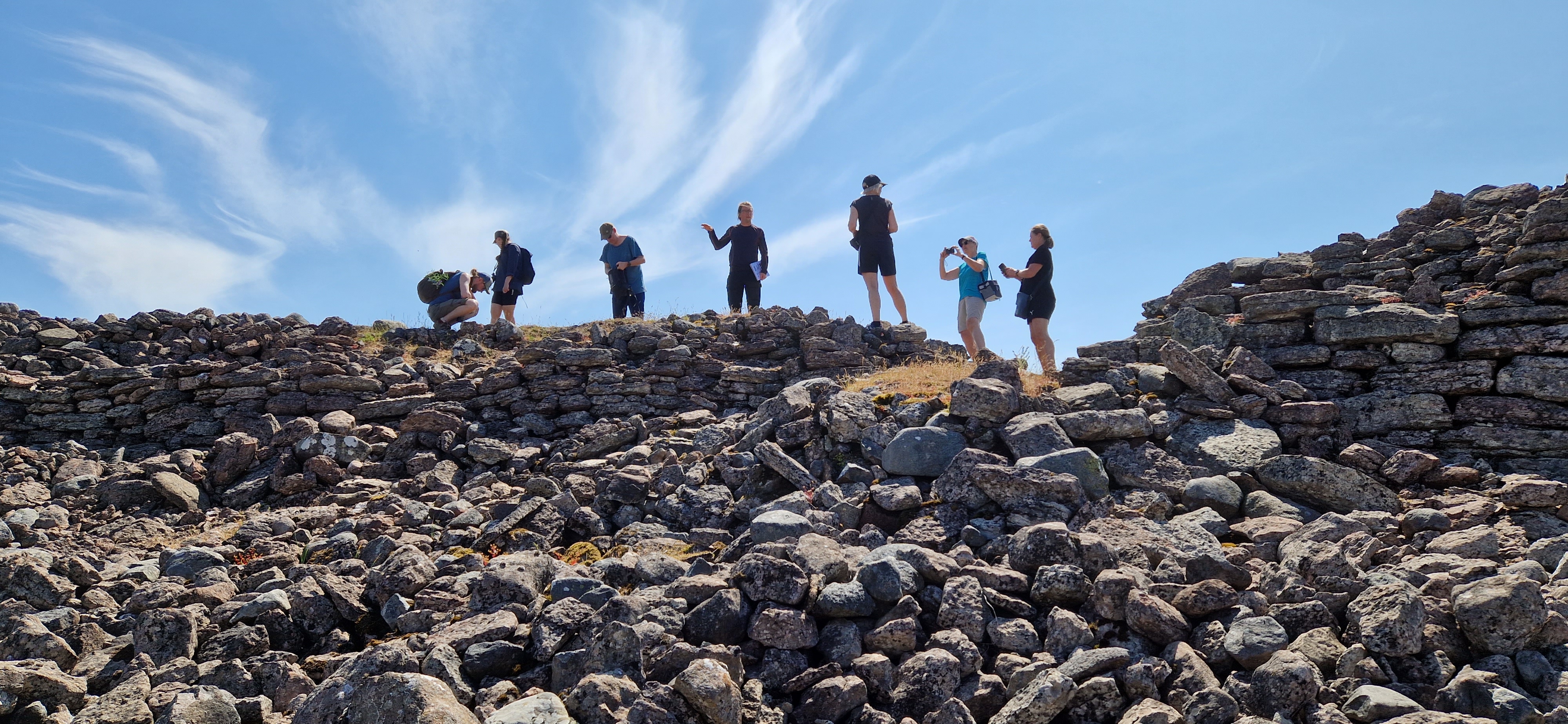 Borgsafari på Öland.